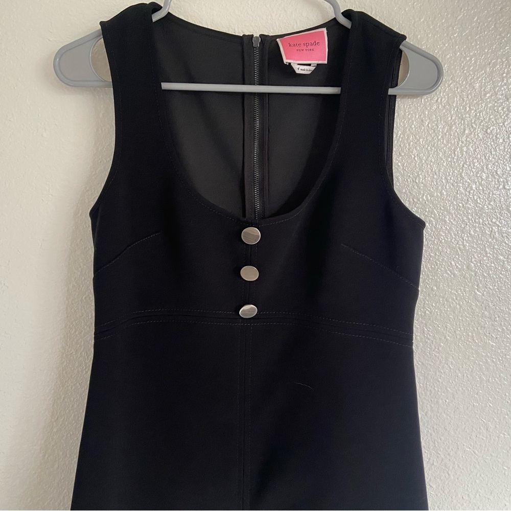 Kate spade dress size 4 . Black with a back zipper